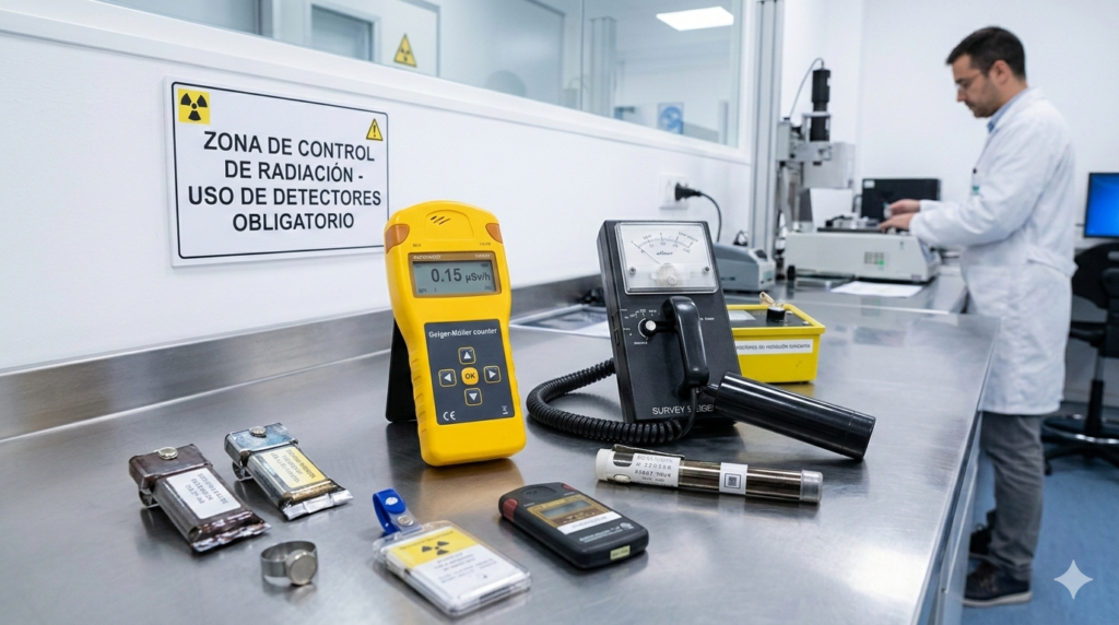 detector de radiación