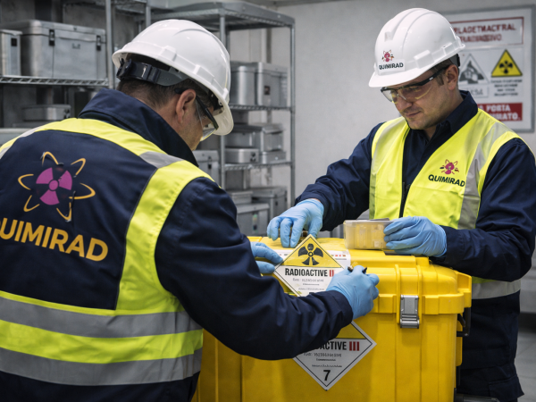 embalaje de bultos radioactivos