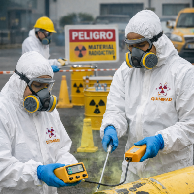 fuga material radioactivo